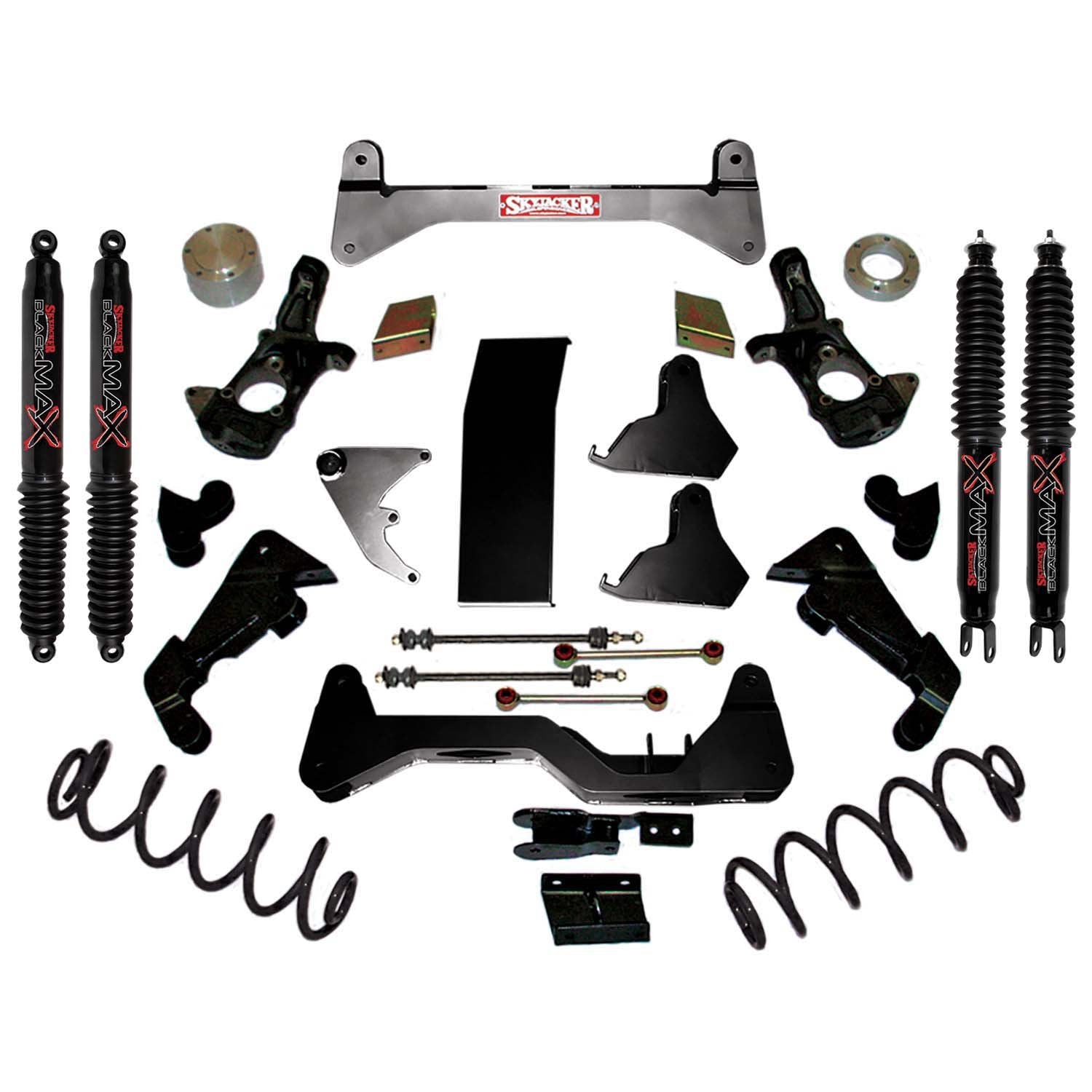 6 in. Suspension Lift Kit with Rr Coils <br> 02-06 Chevrolet Avalanche Suburban, GMC Yukon XL 1500