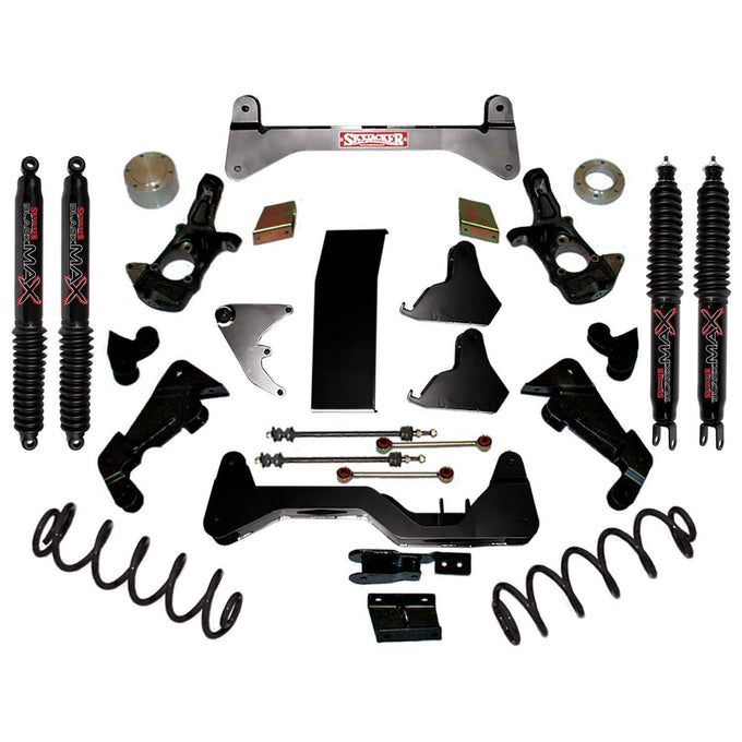 6 in. Suspension Lift Kit with Rr Coils <br> 02-06 Chevrolet Avalanche Suburban, GMC Yukon XL 1500