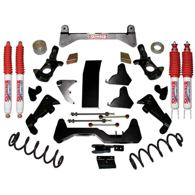 6 in. Suspension Lift Kit with Rr Coils <br> 02-06 Chevrolet Avalanche Suburban, GMC Yukon XL 1500