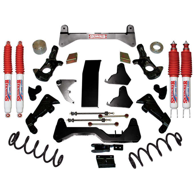 6 in. Suspension Lift Kit with Rr Coils <br> 02-06 Chevrolet Avalanche Suburban, GMC Yukon XL 1500