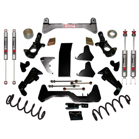 6 in. Suspension Lift Kit with Rr Coils <br> 02-06 Chevrolet Avalanche Suburban, GMC Yukon XL 1500