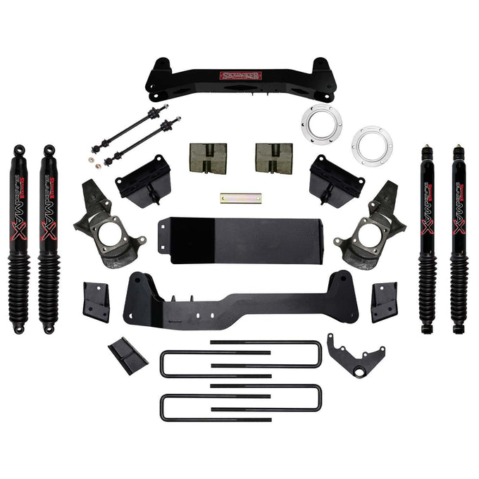 6 in. Suspension Lift Kit w/Shock <br> 02-05 Chevrolet Avalanche, GMC Yukon XL 2500