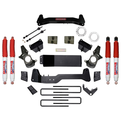 6 in. Suspension Lift Kit w/Shock <br> 02-05 Chevrolet Avalanche, GMC Yukon XL 2500