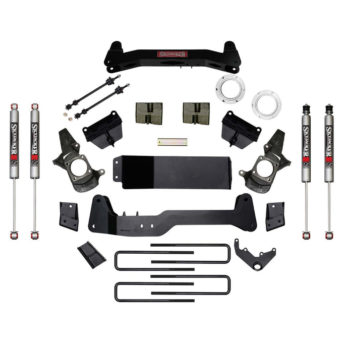 6 in. Suspension Lift Kit w/Shock <br> 02-05 Chevrolet Avalanche, GMC Yukon XL 2500