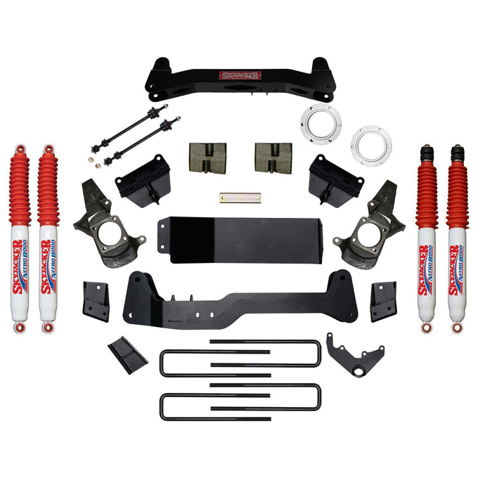 6 in. Suspension Lift Kit w/Shock <br> 02-05 Chevrolet Avalanche, GMC Yukon XL 2500