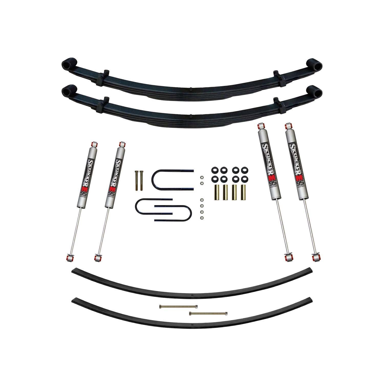 1 in. Lift Kit w/ M95 Performance Shocks <br> 87-93 Dodge W250 W350