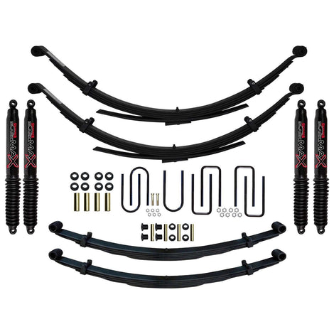 1 in. Lift System w/ Black MAX Shocks <br> 92-93 Dodge W250 W350