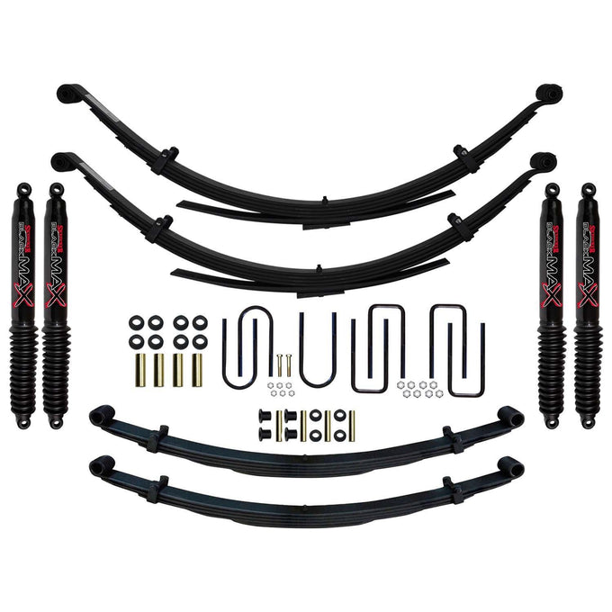 1 in. Lift System w/ Black MAX Shocks <br> 92-93 Dodge W250 W350