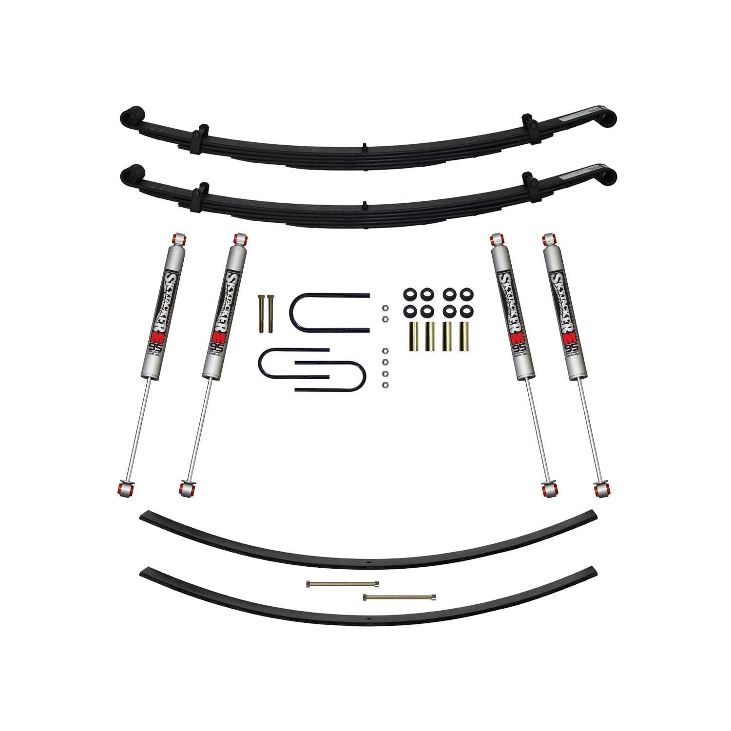 2.5 in. Suspension Lift Kit <br> 75-93 Dodge Ramcharger, 75-81 Plymouth Trailduster