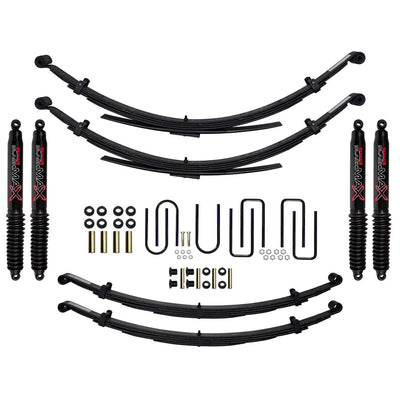 2.5 in. Lift System w/ Black MAX Shocks <br> 87-91 Dodge W250 W350
