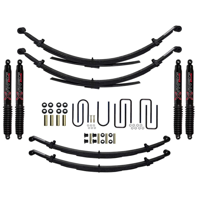 2.5 in. Lift System w/ Black MAX Shocks <br> 87-91 Dodge W250 W350