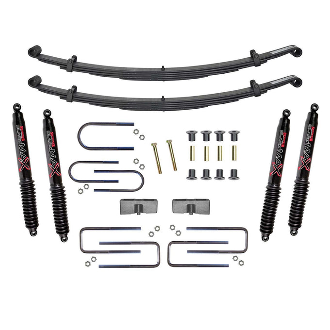 1.5-2 in. Lift Kit w/ Black MAX Shocks <br> 75-80 Dodge W300 W350, 1974 W300 Pickup