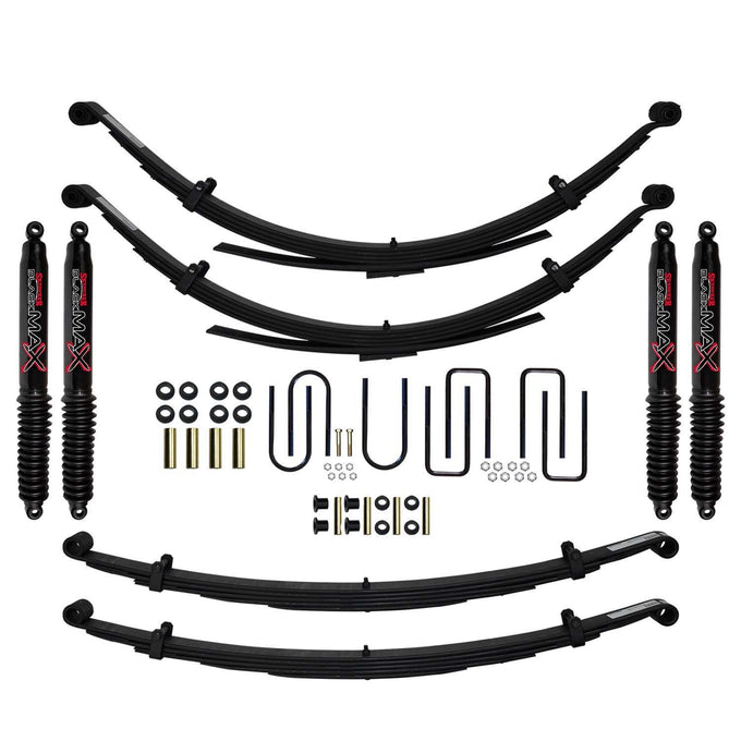 2.5 in. Lift System w/ Black MAX Shocks <br> 87-93 Dodge W250 W350