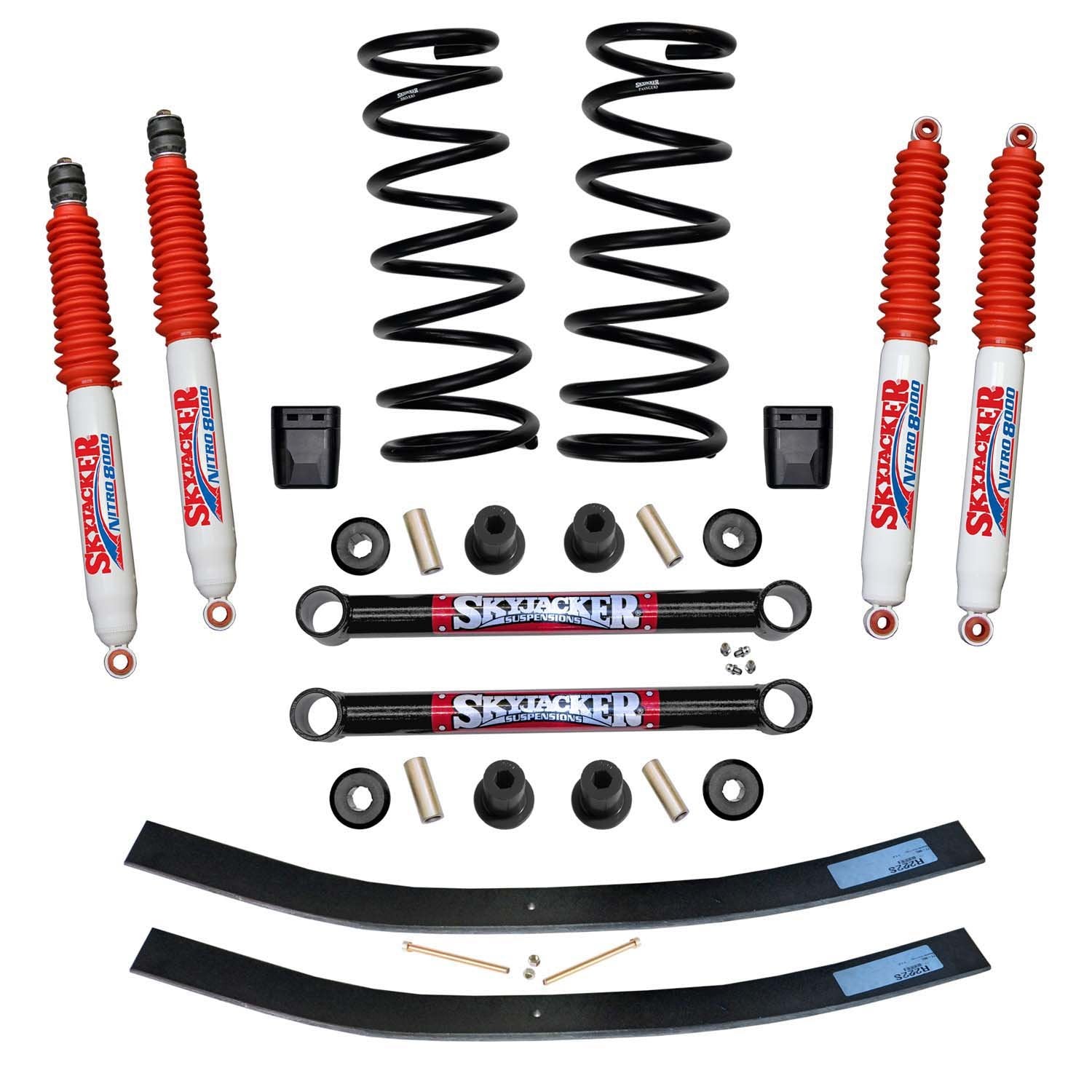 3 in. Lift Kit w/ Nitro Shocks <br> 00-01 Dodge Ram 1500 2500