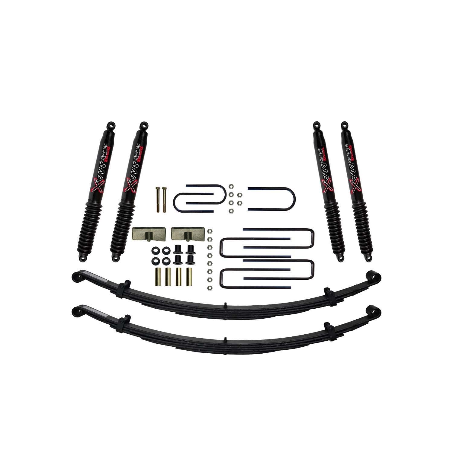 4in. Suspension Lift Kit w/Shocks <br> 77-93 Dodge W150 W200 W250