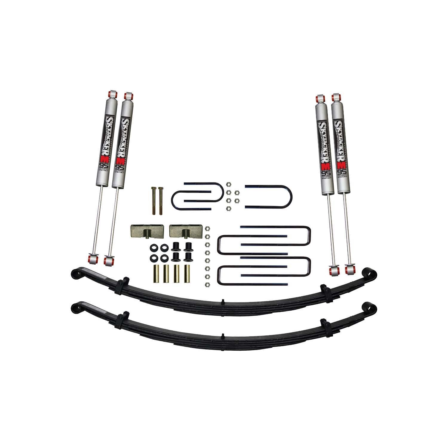 4in. Suspension Lift Kit w/Shocks <br> 77-93 Dodge W150 W200 W250