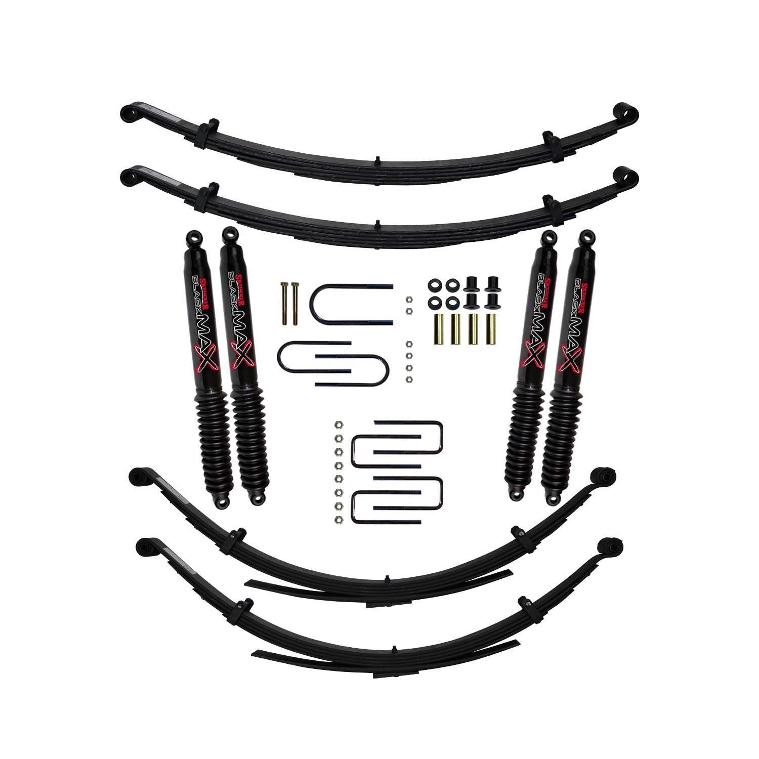 4in. Lift Kit <br> 75-93 Dodge Ramcharger, 75-81 Plymouth Trailduster