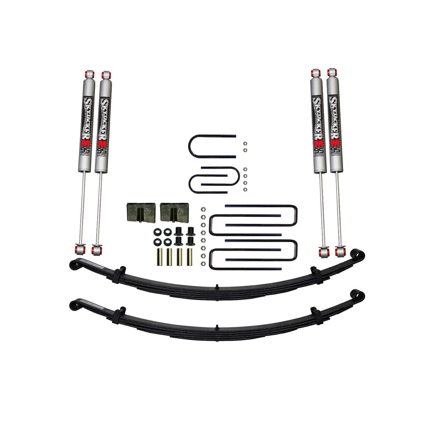 4in. Suspension Lift Kit w/Shocks <br> 75-93 Dodge Ramcharger, 75-81 Plymouth Trailduster