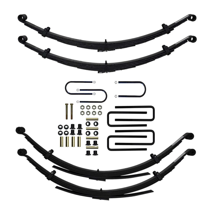 4 in. Lift Kit w/ Fr and Rr Leaf Springs <br> 89-91 Dodge W250 W350