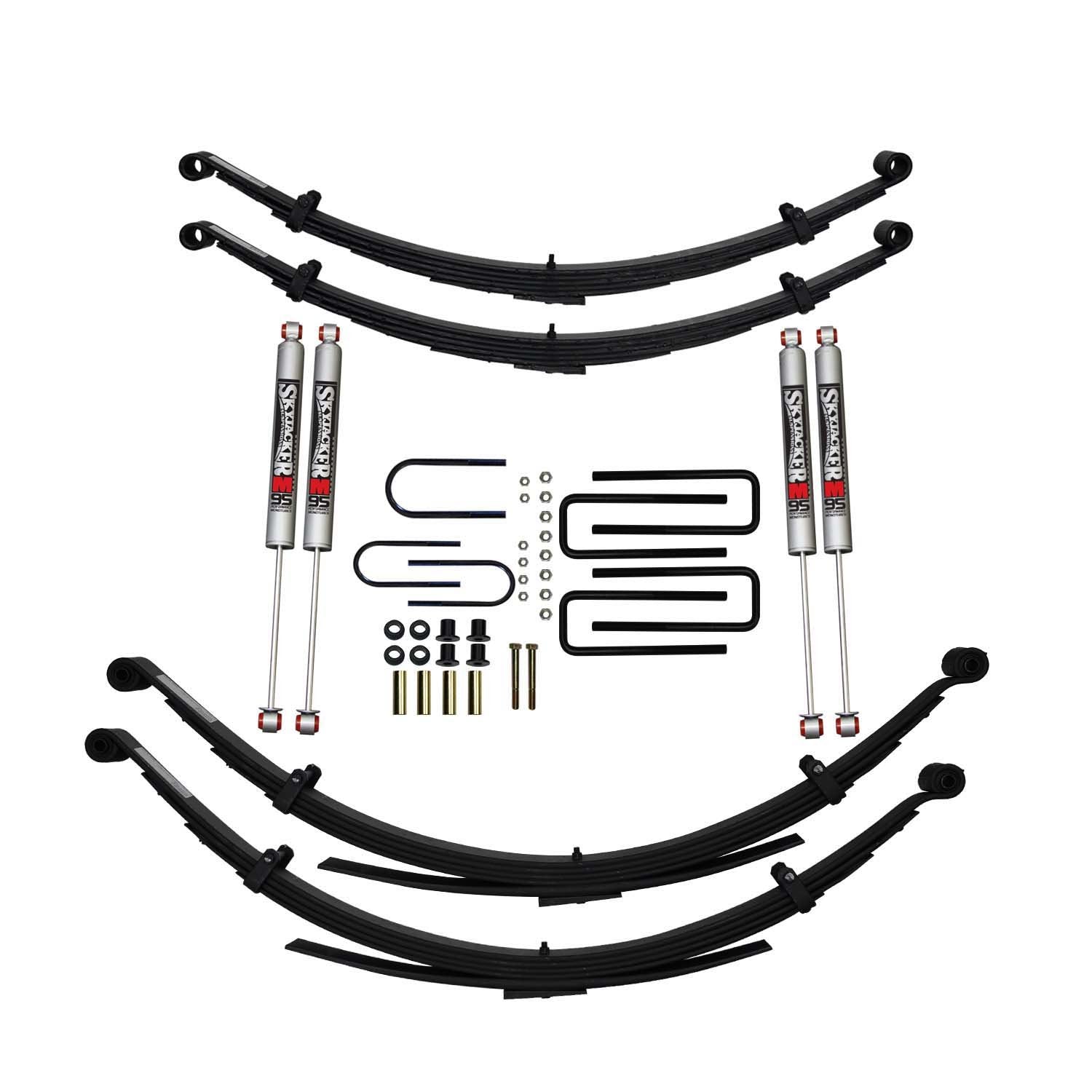 Suspension Lift Kit w/Shocks <br> 75-80 Dodge W300 W350, 1974 W300 Pickup