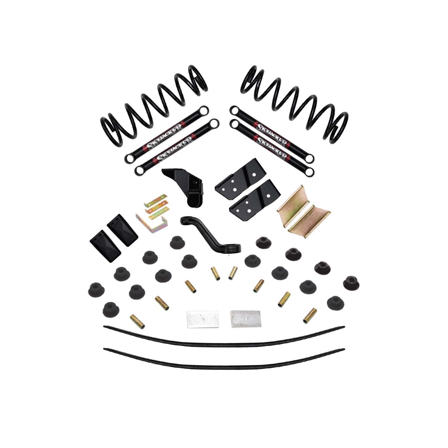 6 in. Lift Kit w/ Black MAX Shocks <br> 10-12 Dodge Ram 2500 3500