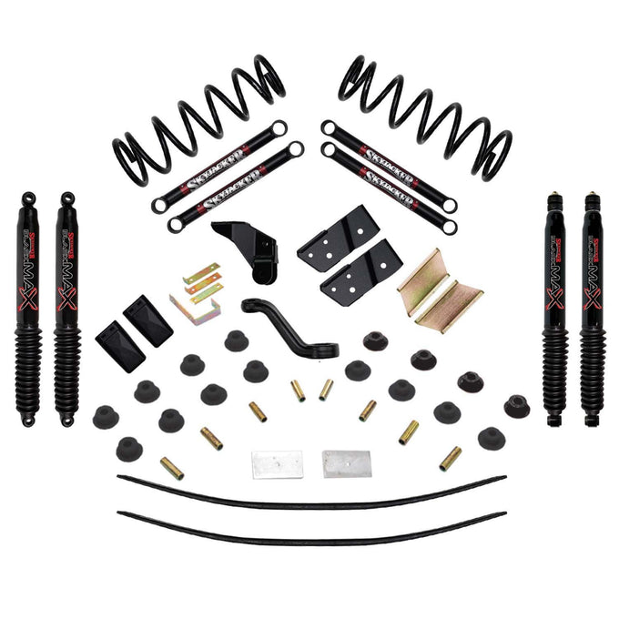 6 in. Lift Kit w/ Black MAX Shocks <br> 10-12 Dodge Ram 2500 3500