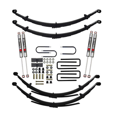 4 in. Lift Kit w/ Fr and Rr Leaf Springs <br> 92-93 Dodge W250 W350