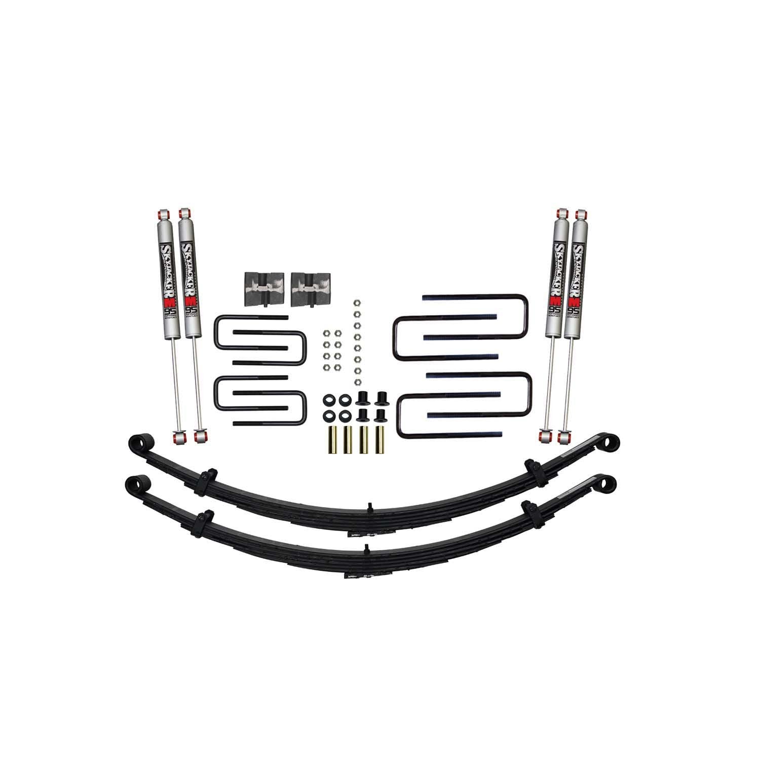 6 in. Lift Kit with Front Springs and Rr Blocks <br> 68-74 Dodge W100 W200 Pickup Series