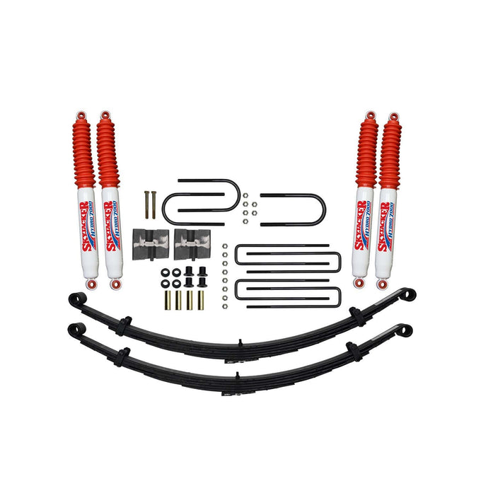 6 in. Lift Kit with Front Springs and Rr Blocks <br> 77-93 Dodge W150 W200 W250 W100