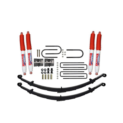 6 in. Lift Kit with Front Springs and Rr Blocks <br> 77-93 Dodge W150 W200 W250 W100