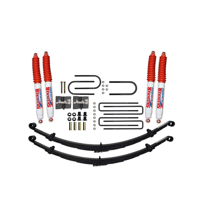 6 in. Lift Kit with Front Springs and Rr Blocks <br> 77-93 Dodge W150 W200 W250 W100