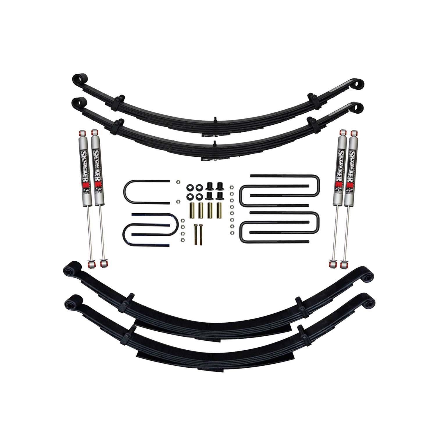 6 in. Suspension Lift System <br> 75-93 Dodge Ramcharger, 75-81 Plymouth Trailduster