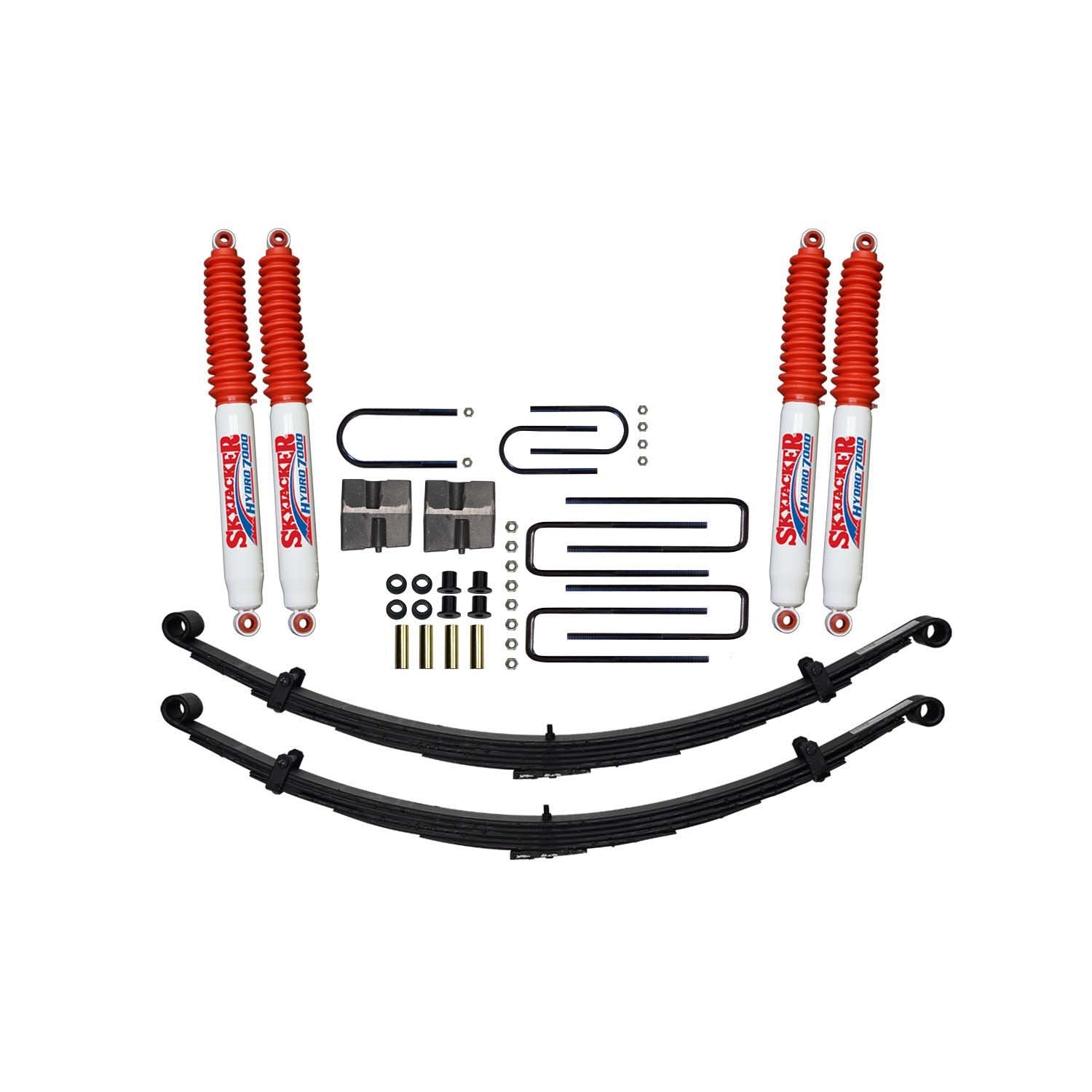 Suspension Lift Kit w/Shocks <br> 75-93 Dodge Ramcharger, 75-81 Plymouth Trailduster