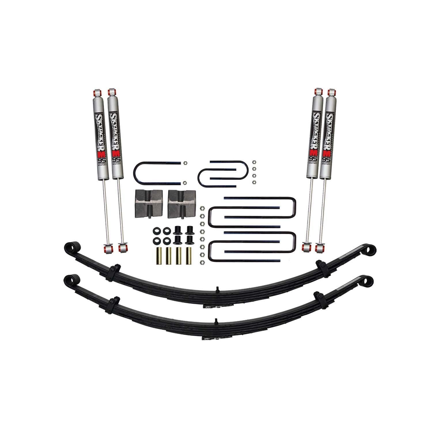 Suspension Lift Kit w/Shocks <br> 75-93 Dodge Ramcharger, 75-81 Plymouth Trailduster