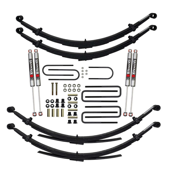 6 in. Suspension Lift with Fr and Rr Leaf Springs <br> 87-91 Dodge W250 W350