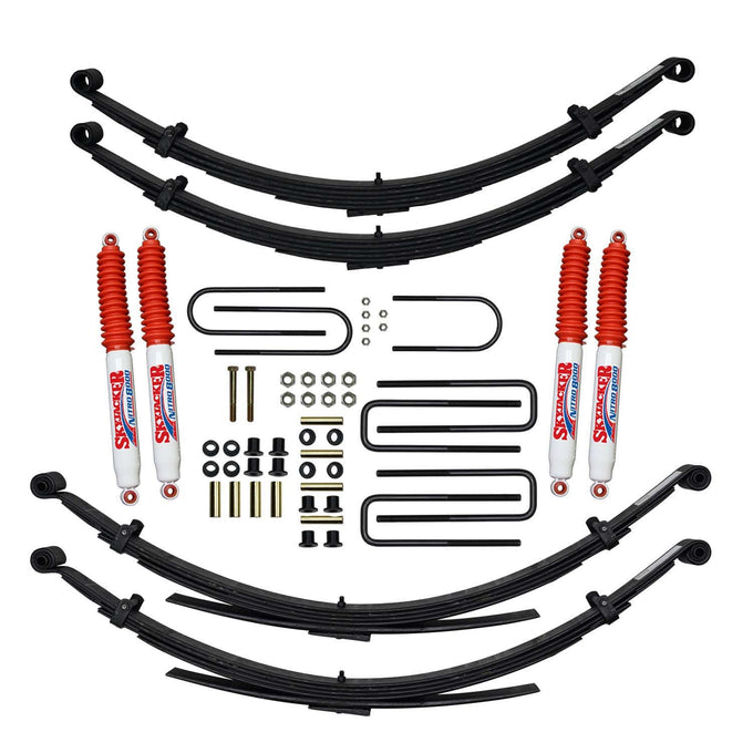 6 in. Suspension Lift with Fr and Rr Leaf Springs <br> 87-91 Dodge W250 W350
