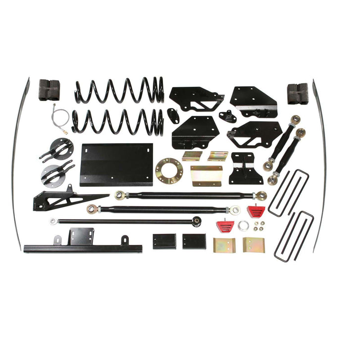 7 in. Lift Kit w/ Black MAX Shocks <br> 94-02 Dodge Ram 2500 3500