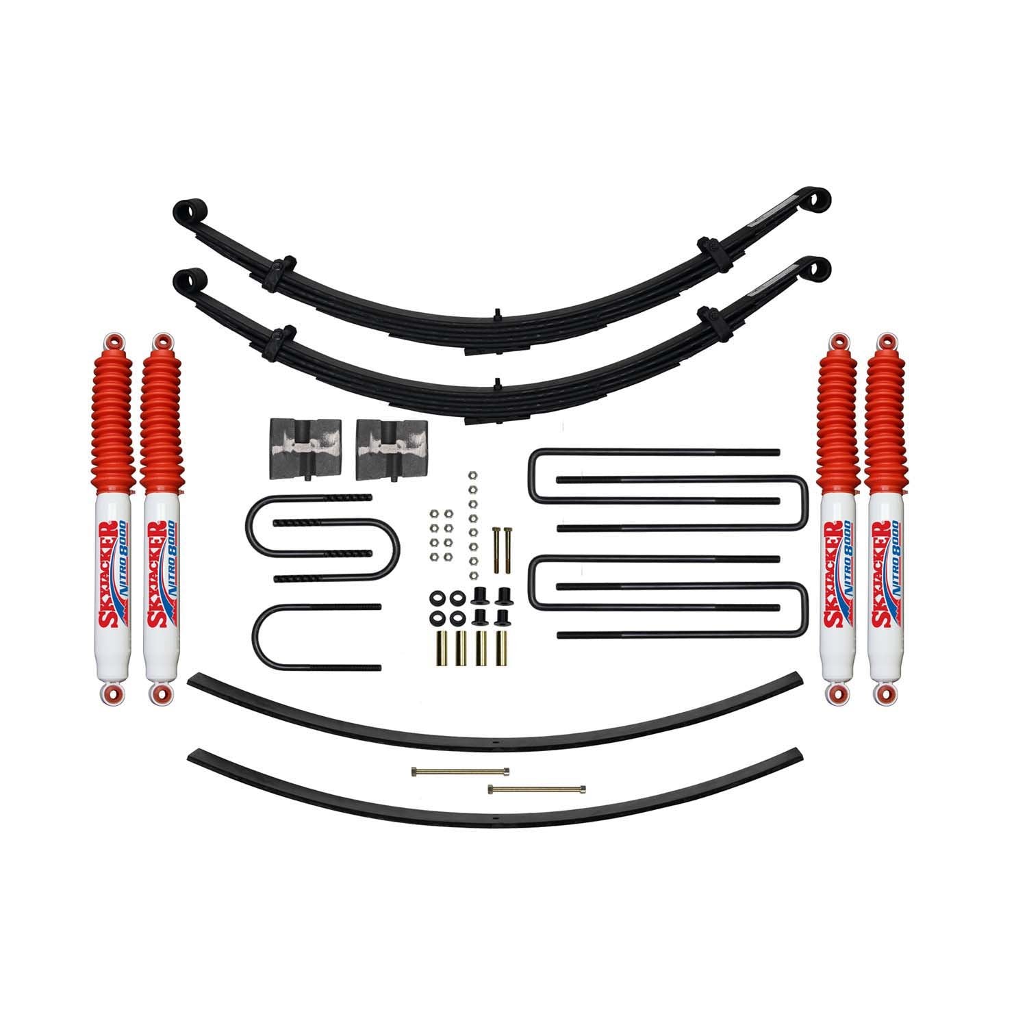 8 in. Suspension Lift Kit <br> 77-93 Dodge W150 W200 W250