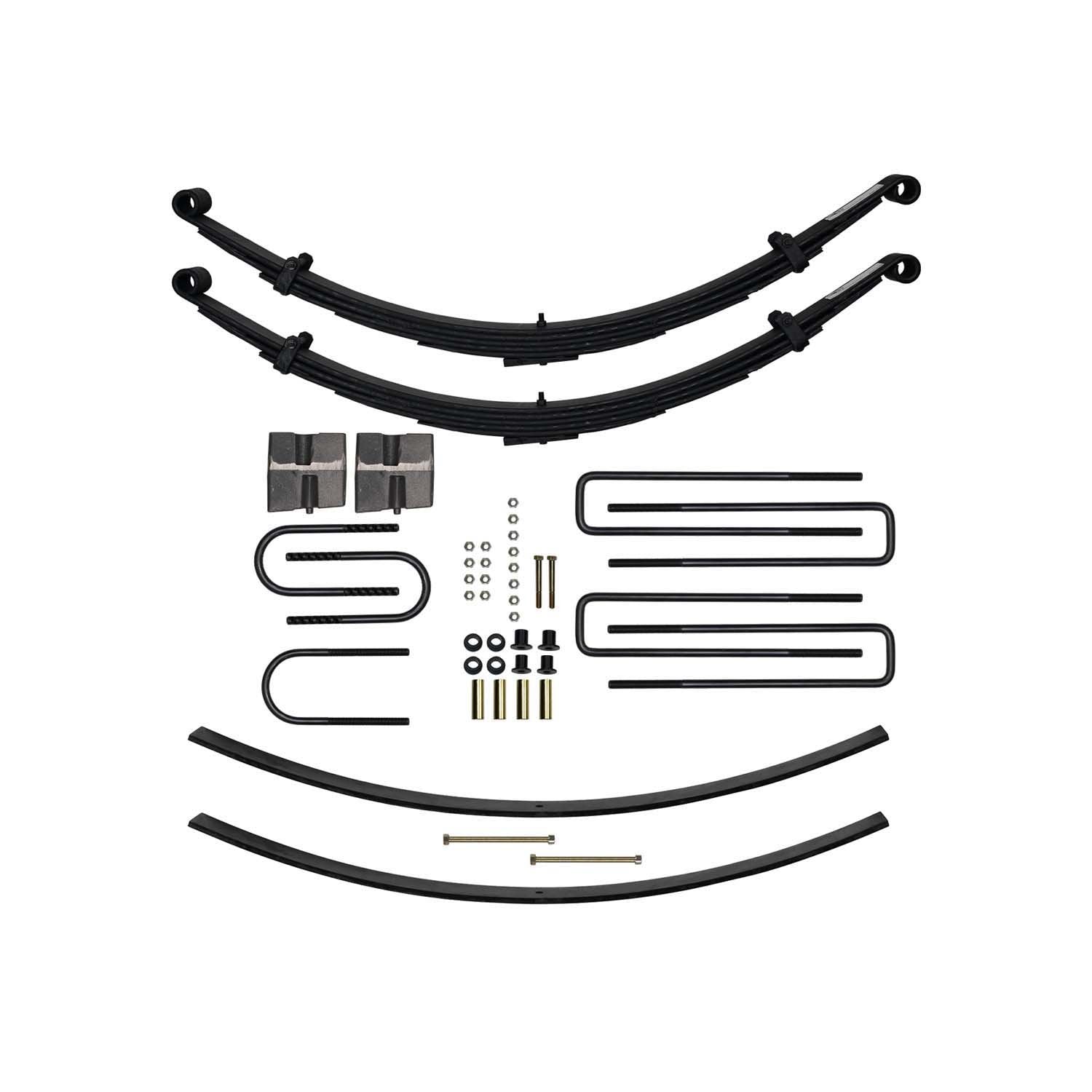 8 in. Lift Kit w/ Fr Leaf Springs and Rr Blocks <br> 75-93 Dodge Ramcharger, 75-81 Plymouth Trailduster