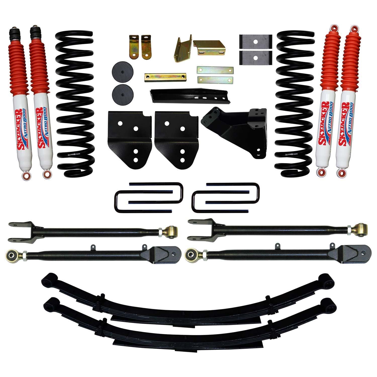 4 in. Lift Kit w/Shocks <br> 11-16 Ford F-250 F-350 Super Duty
