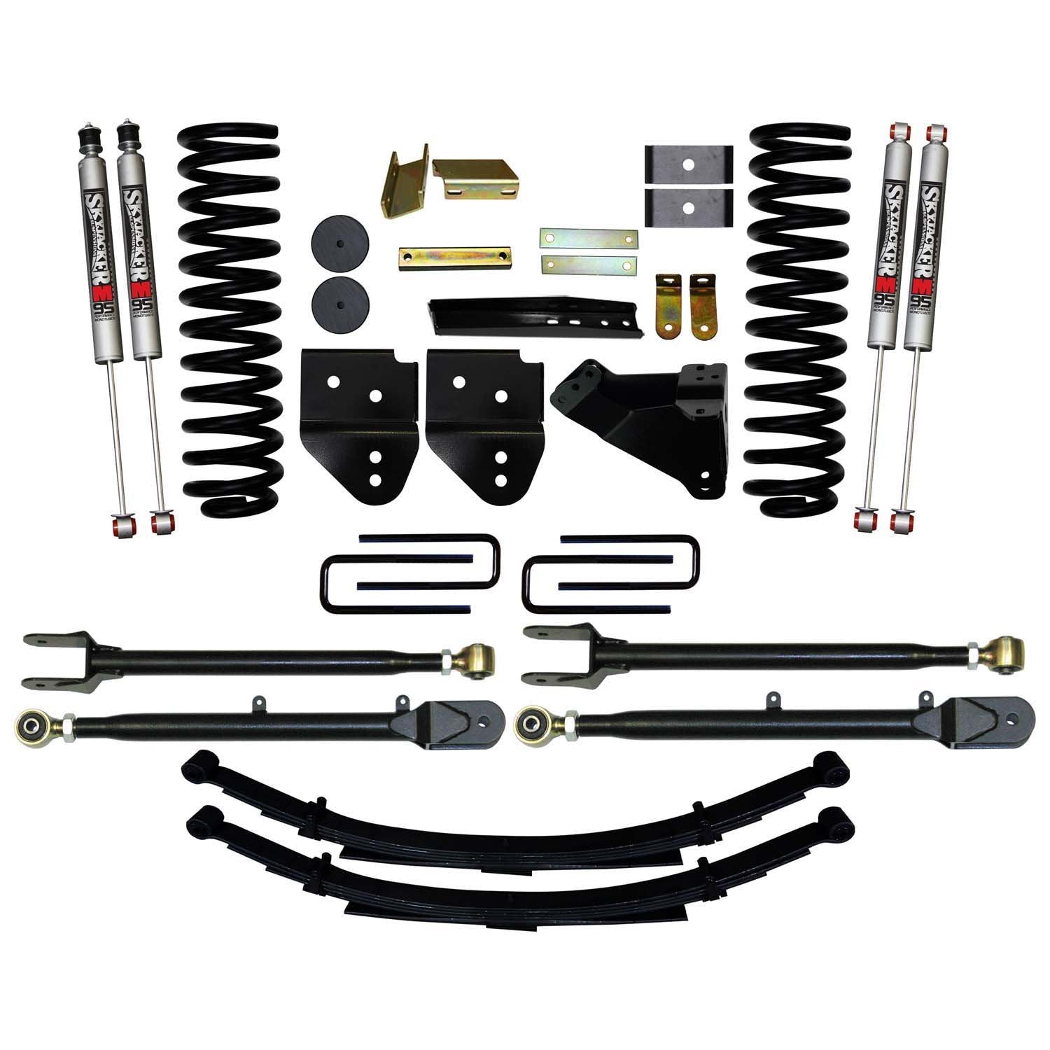 4 in. Suspension Lift Kit w/Shocks <br> 11-16 Ford F-250 F-350 Super Duty