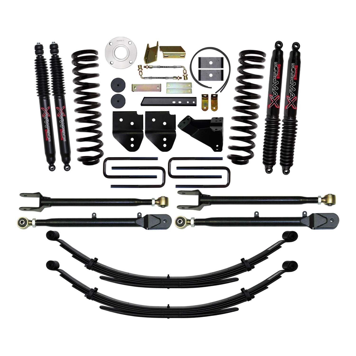 Suspension Lift Kit w/Shocks <br> 11-16 Ford F-250 F-350 Super Duty