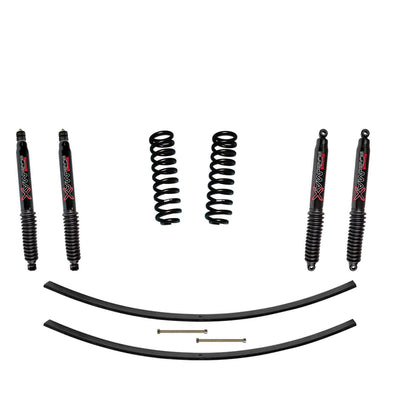 2in.KIT GAS 4Black MAX Shock <br> 08-12 Ford F-250 F-350 Super Duty
