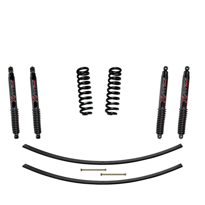 2in.KIT GAS 4Black MAX Shock <br> 08-12 Ford F-250 F-350 Super Duty