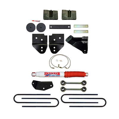 4 in. Component Box <br> 08-10 Ford F-250 Super Duty