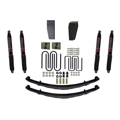 6 in. Lift Kit w/ Fr Leaf Springs and Rr Blocks <br> 80-98 Ford F-250 Ford F-350