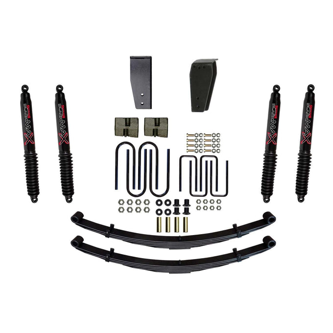 6 in. Lift Kit w/ Fr Leaf Springs and Rr Blocks <br> 80-98 Ford F-250 Ford F-350