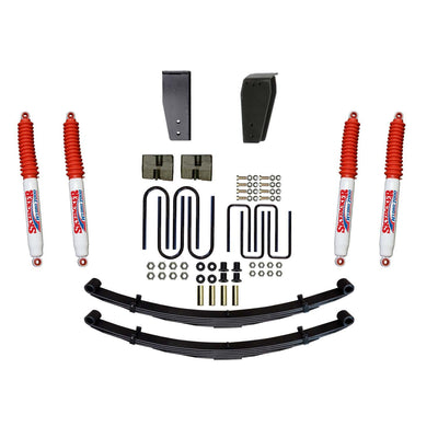 6 in. Lift Kit w/ Fr Leaf Springs and Rr Blocks <br> 80-98 Ford F-250 Ford F-350