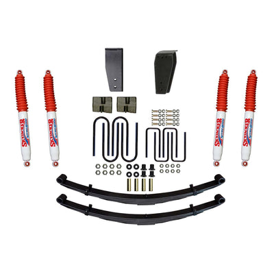 6 in. Lift Kit w/ Fr Leaf Springs and Rr Blocks <br> 80-98 Ford F-250 Ford F-350