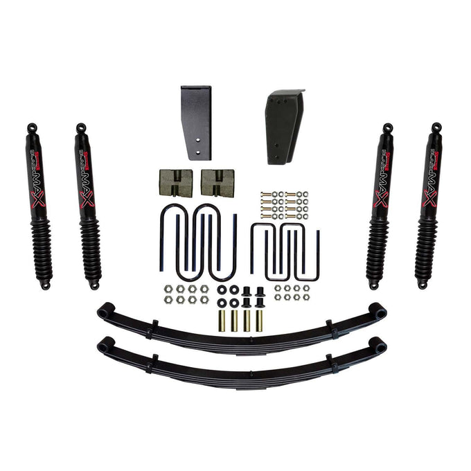 6 in. Lift Kit w/ Black MAX Shocks <br> 80-98 Ford F-250 Ford F-350